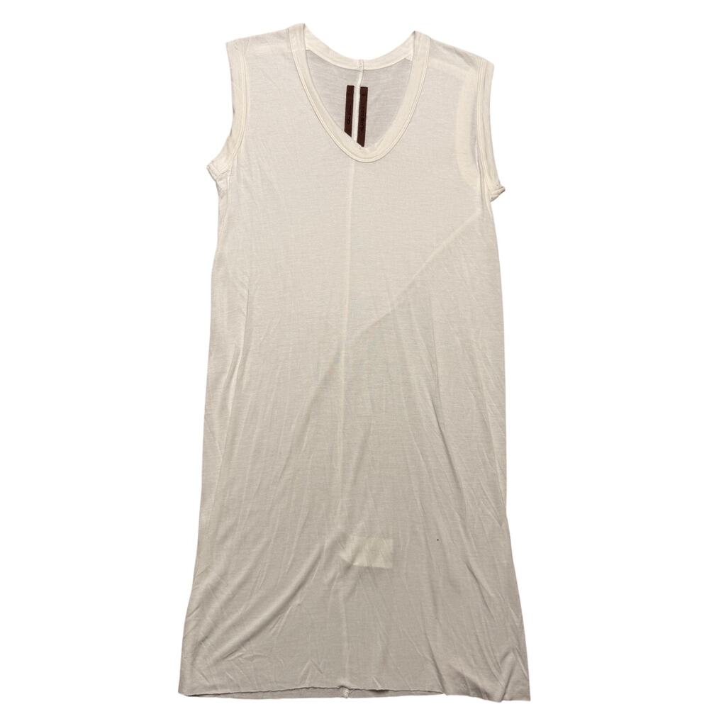 Rick Owens Island S/S13 Viscose Silk Jersey Tank Dress Women's 4